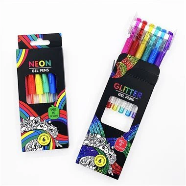 Gelschreiber mit Farbbox